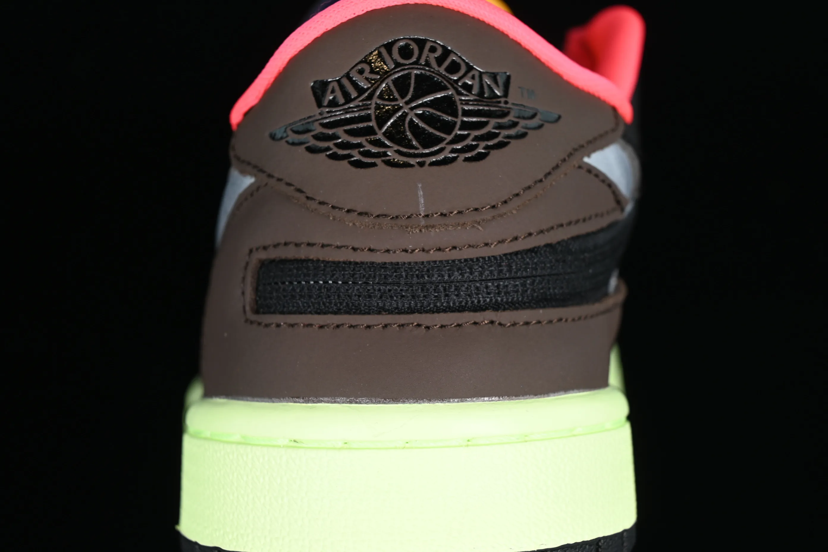 All categories Air Jordan Jordan series basketball shoes Air Jordan 1 Low Air Jordan 1 Low FlyEase "Bio Hack" AJ1 Joe 1 color stitching new low-top basketball shoes DM1206-201